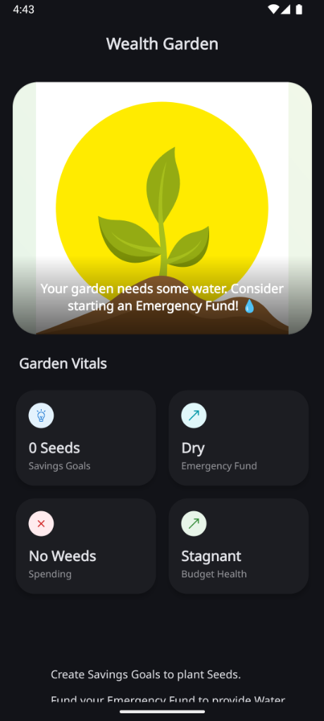 Wealth Garden Screen